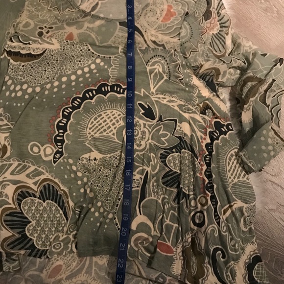 Anthropologie papier women's flutter blouse - Picture 5 of 7